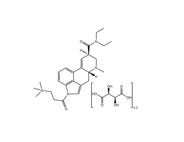 Chemische Struktur von 1S-LSD