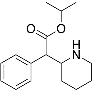 Chemische Struktur von Isopropylphenidate