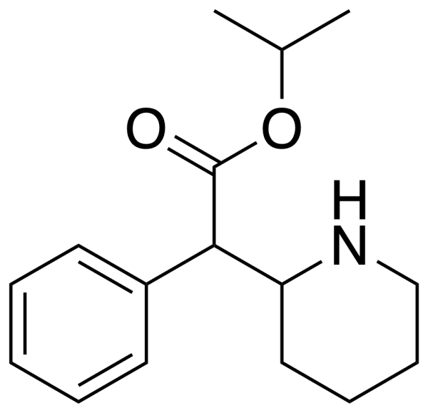 Chemische Struktur von Isopropylphenidate