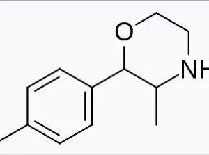 Chemische Struktur von 4-Methylphenmetrazine