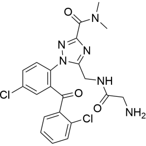 Chemische Struktur von Rilmazafone